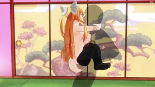 3D HENTAI Mayuri Hugged Fucked