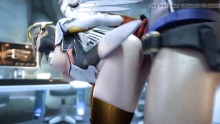 Soldier 76 gives Mercy his payload