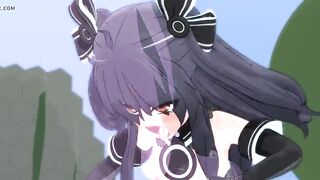 Hyperdimension Neptunia Uni x Nepgear