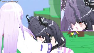 Hyperdimension Neptunia Uni x Nepgear