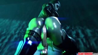 Big boobs Catwoman fucked hard compilation