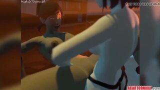 Hot Korra pussy banged by different big dick dudes