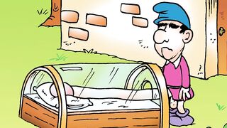 O NANOS KAI OI PSOLATES (greek cartoon xxx)
