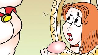 O NANOS KAI OI PSOLATES (greek cartoon xxx)