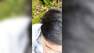 Blow in forest