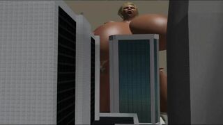 Giantess Muscle Growth Process