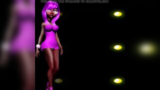 Adult ebony latex doll
