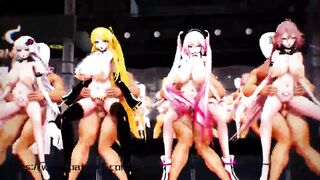 r18mmd miku SEX Dance gentleman 3D