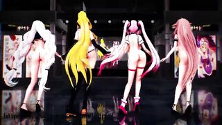 r18mmd miku SEX Dance gentleman 3D
