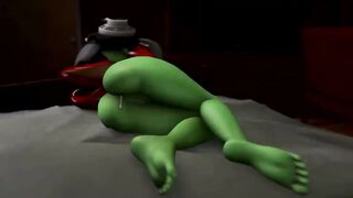 Splatoon Dedf1sh Sexy Sanitized Octoling Girl Fucked