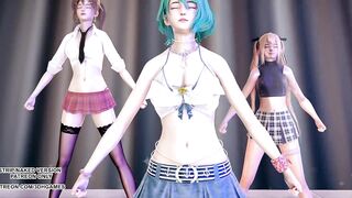 [MMD] Conqueror DOA Marie Rose Misaki Tamaki Hot Dance 4K 60FPS