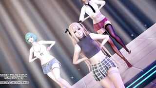 [MMD] Conqueror DOA Marie Rose Misaki Tamaki Hot Dance 4K 60FPS