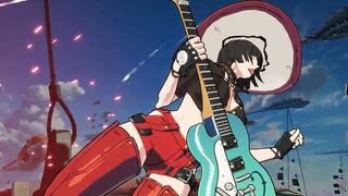 GGST ryona - I-No curvy mod (Jp voice)