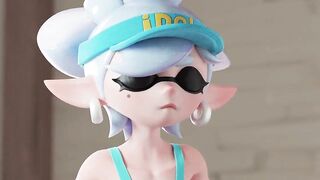 Splatoon Callie and Marie Double Buttjob!