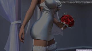 Lisa the hot white bride interracial