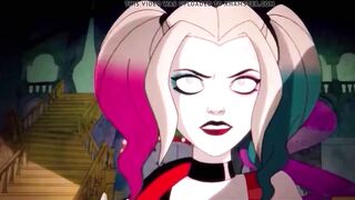 Harley Quinn JOKERB ALLBUSTING - bat swing in the balls, DC