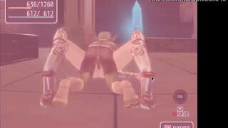 Pretty blonde girl hentai having sex with men , goblins and orcs in Pricia Defense act hentai sex game