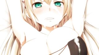 Anime Hentai Girls Giving Blowjobs and Titfucks - Try not to cum!