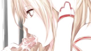 Anime Hentai Girls Giving Blowjobs and Titfucks - Try not to cum!