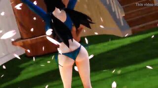 -MMD One Piece- Nico Robin twerking and dancing