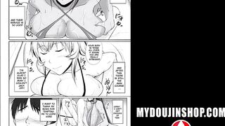 MyDoujinShop - Big Breasted Bimbos Get Slutty In Sling Bikini Ikkitousen Hentai Comic