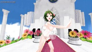Mmd GUMI Nude Dance