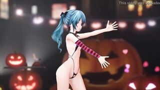 Hatsune Miku has a good time dancing and masturbating - By [dec]
