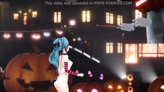 Hatsune Miku has a good time dancing and masturbating - By [dec]