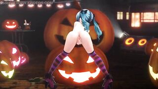 Hatsune Miku has a good time dancing and masturbating - By [dec]
