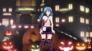 Hatsune Miku has a good time dancing and masturbating - By [dec]