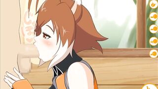 Makoto Nanaya : Blowjob