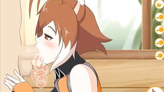 Makoto Nanaya : Blowjob