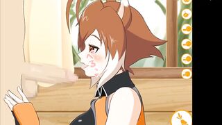 Makoto Nanaya : Blowjob