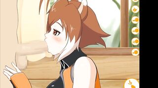 Makoto Nanaya : Blowjob