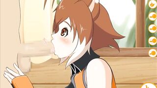 Makoto Nanaya : Blowjob
