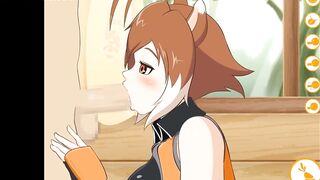 Makoto Nanaya : Blowjob