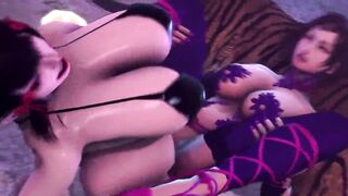 [BlackJrXIII] Tekken Kazumi x Asuka Futa 60FPS