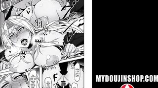 MyDoujinShop - Ingrid Strips For a Room Full of Random Horny Men ~ Degradation 2 Makai(Hell) Kishi Lilith Black Hentai Comic
