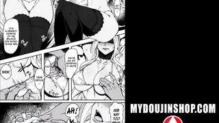 MyDoujinShop - Ingrid Strips For a Room Full of Random Horny Men ~ Degradation 2 Makai(Hell) Kishi Lilith Black Hentai Comic