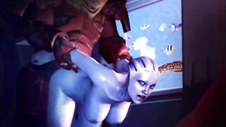 Mass Effect - Wrex - Full Compilation GIF