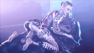 Mass Effect - Wrex - Full Compilation GIF