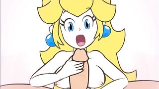 Super Smash Girls Titfuck - Princess Peach by PeachyPop34