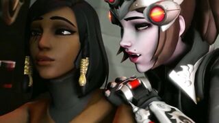 Overwatch Mercy and Pharah