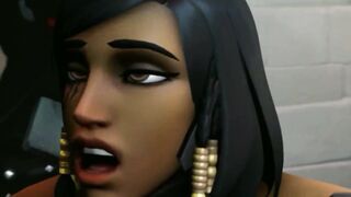 Overwatch Mercy and Pharah