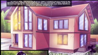 Elisa Sanches became a character in Comic Porn - Seducing the personal at the gym - Comic Book Porn