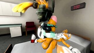 Midna Having Fun With Tails: Commission Fieron