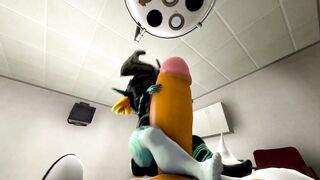 Midna Having Fun With Tails: Commission Fieron