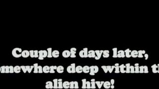 Samus Aran on a strange Alien Planet being fucked by Xenomorphs hardcore 3D Animation
