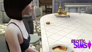 The Sims 4 - Daddy Bangs Daughter