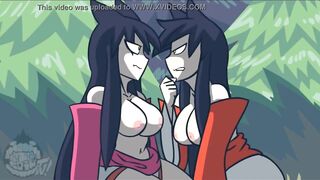 League Of Legends - Ahri Selfcest Lesbian Video